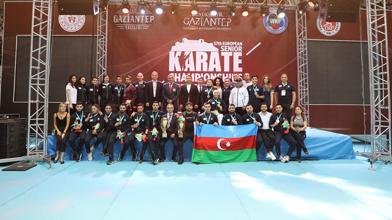 Millimiz Avropa çempionatında 6 medal qazandı