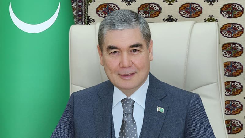 Qurbanqulu Berdiməhəmmədov Azərbaycana gələcək