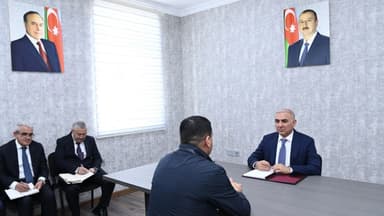 Vüqar Əhmədov Şuşada vətəndaşları qəbul etdi