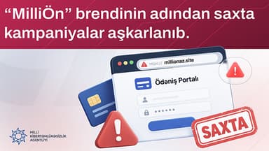 Saxta ödəniş səhifələri yaradılıb - Ehtiyatlı olun!