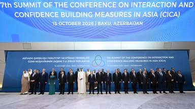 İlham Əliyev AQEM-in 7-ci Zirvə Toplantısında çıxış etdi (YENİLƏNİR/FOTO)