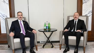 Prezident Türkiyənin xarici işlər nazirini qəbul etdi
