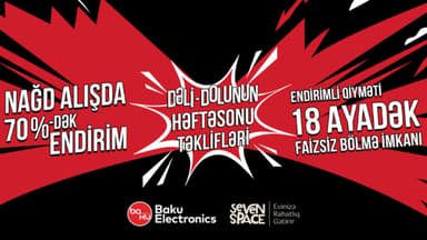 "Dəli-dolu" həftəsonu təklifləri başladı!