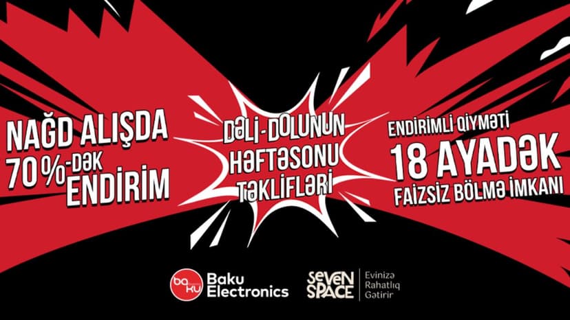 "Dəli-dolu" həftəsonu təklifləri başladı!