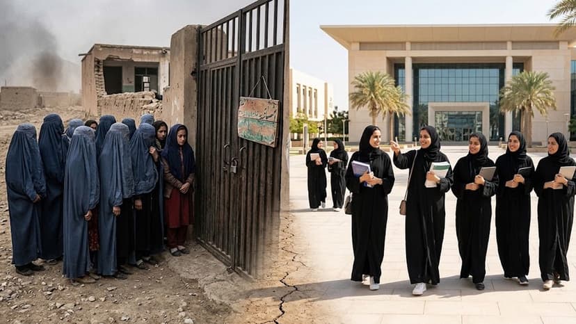 Qızların təhsil hüququ: Əfqanıstanda qadağalar, Səudiyyədə isə bərabər imkanlarla bağlı problemlər